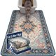 thumbnail image 1 of Alfombra para arena de gato Hompet 91x150 cm, 2 unidades lavables, 1 of 7