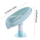 thumbnail image 2 of 1/2pcs Leaf Shape Soap Box Drain Soap Holder Bathroom Accessories Suction Cup Soap Dish Tray Soap Dish For Bathroom Soap Container, 2 of 5