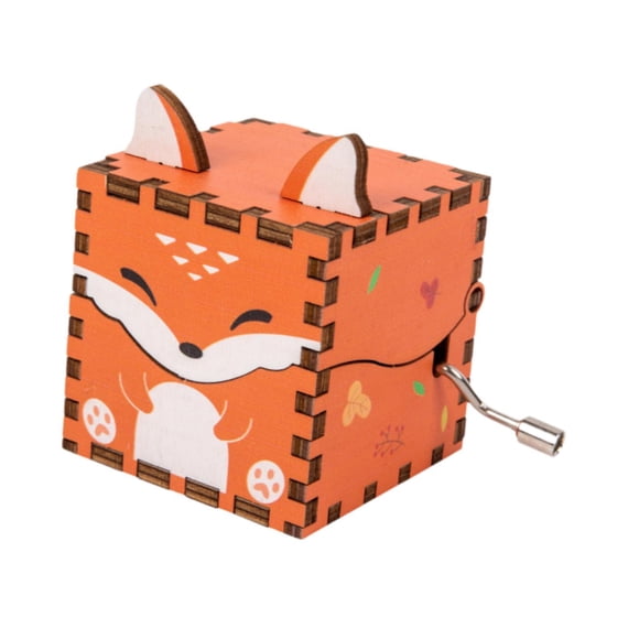 Caja De Música De Madera Coleccionable, Cajas Musicales Para Cumpleaños, Festivales, Niños Y Niñas, Estilo F