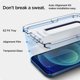 thumbnail image 2 of Protector de pantalla Spigen Glastr EZ FIT para iPhone 12 Mini, paquete de 2, 2 of 8