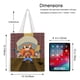 thumbnail image 5 of Yosemite Sam Bolso de tela con estampado de lienzo para mujer, bolsa de compras reutilizable y estética, con cremallera interior, regalo para mujer,40*45cm., 5 of 6