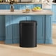 thumbnail image 2 of Bote de basura BestOffice de acero inoxidable de 50 L/13 galones con sensor, 2 of 7