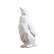 thumbnail image 4 of Escultura de pingüino de estilo nórdico, estatua de resina de adorno creativo de colección para decoración del hogar, estantería, escritorio de inaugu Pequeño, 4 of 5