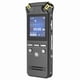 thumbnail image 4 of Shmci D50 128GB Profesional Mini Alta Calidad PCM Dictaphone Audio Digital Activado por Voz Grabadora de Voz 9216Kbps Micrófonos Duales Ruido Velocidad Variable Reproducción de Música Grabación de, 4 of 4