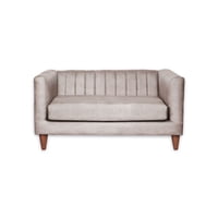 Latam Home - Sofa Sorrento 2 C Cuero Kentucky Gris