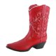 thumbnail image 2 of Jarrón De Resina Con Forma De Bota De Vaquera, Bonito Jarrón De Flores Secas Para Estantería De Libros De Granja, Color Rojo, 2 of 5
