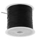 thumbnail image 3 of 1 rollo de cordón elástico elástico hilo de hilo 50 metros para la joyería DIY negro, 3 of 3