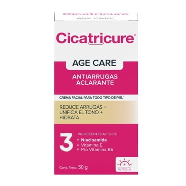 Crema Cicatricure Antiarrugas Aclarante