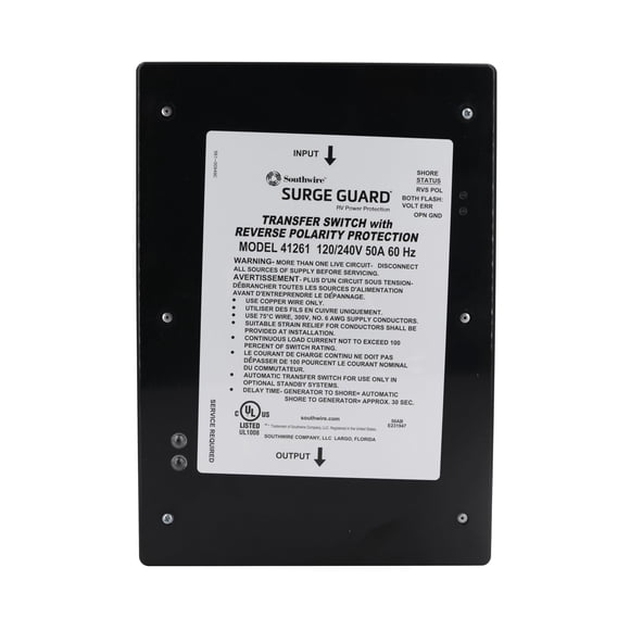 Interruptor de transferencia de polaridad inversa Surge Guard 50A Southwire