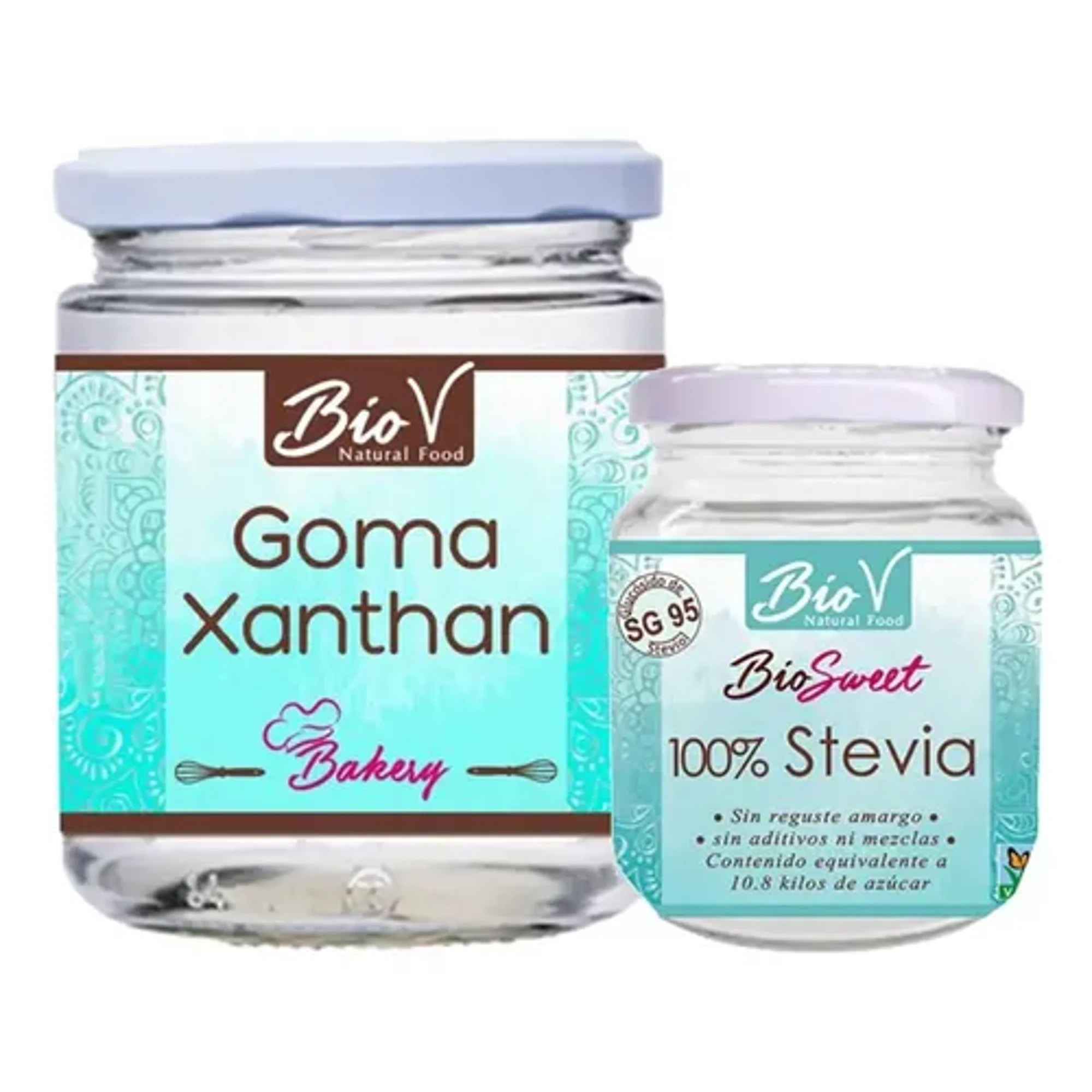 Pack X2 Goma Xanthan 250gr + Stevia Sg95 40gr Biov