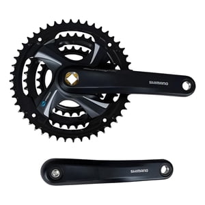 Volante Shimano Tourney Tx Fc-Tx801 3 Platos 175Mm Negro