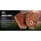 thumbnail image 2 of Guante de béisbol Mizuno GPP1050Y3RY 27 cm para mano izquierda negro/azul rey, 2 of 3