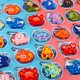 thumbnail image 3 of Regalos de San Valentín para niños Kiss Monkey con animales marinos Pop Fidget Toys, 32 unidades, 3 of 6