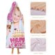 thumbnail image 4 of JOJO Siwa Manta Capa con Capucha Anti-Bolitas, Manta de Lana Ártica Suave, Manta Portátil de Felpa Ligera y Lujosa, Poncho para Siesta en Casa y Oficina, 100*130cm, 4 of 6