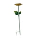 thumbnail image 5 of Comedero para Pájaros Baño de Pájaro Bowl Ornamental Estaca Hierro Diseño para Exteriores Decoración de Patio Adecuado para Jardín Patio Balcón Céspe Amarillo, 5 of 5