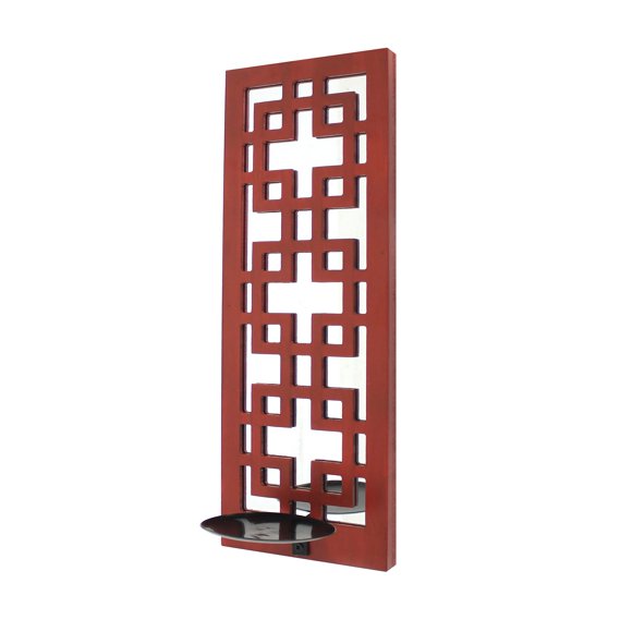 Portavelas Teton Home WD-115 Rojo