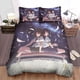 thumbnail image 1 of Monogatari Series Characters With The Flowers Quilt Duvet Cover Set 3-Piece Bedding Set, 1 of 5