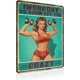 thumbnail image 1 of Letrero estaño metal gimnasio no dejas entrenar envejeces vintage arte pared hogar boxeo club 30x40cm, 1 of 6