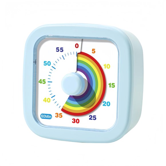 Temporizador LGUDRVCR 60 min Arcoíris Azul 100 g
