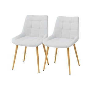 Habita2 Chile - Pack 2 Sillas Merichair Simil Madera Gris Claro