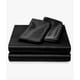 thumbnail image 1 of Sabanas Satin King Negra, 1 of 3