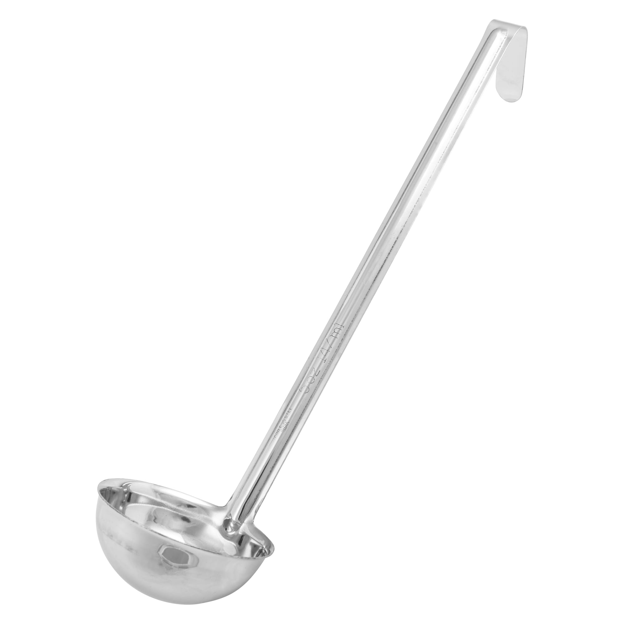 Cucharón Winco De Acero Inoxidable De Una Sola Pieza, 150 Ml