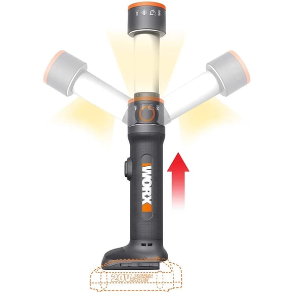 Linterna WORX WX027L.9 LED Multifuncional 20V