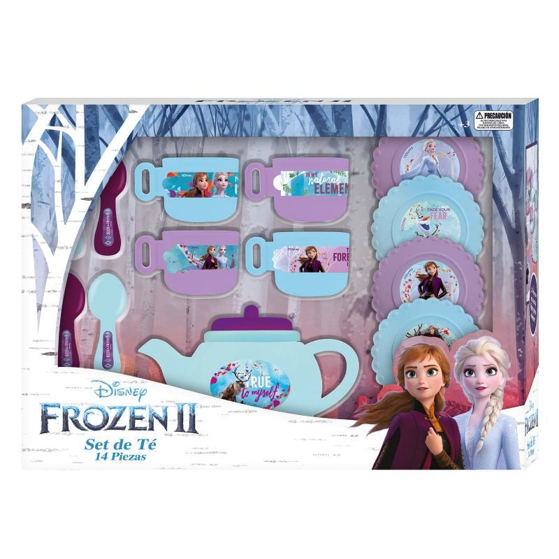 Frozen - Juego De Rol Set De Té 14 Piezas