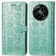 thumbnail image 1 of Funda Cartera FOXDOCK para Realme 12 , Flip PU con Relieve de Gatos y Perros, Tarjetero y Soporte, 1 of 6