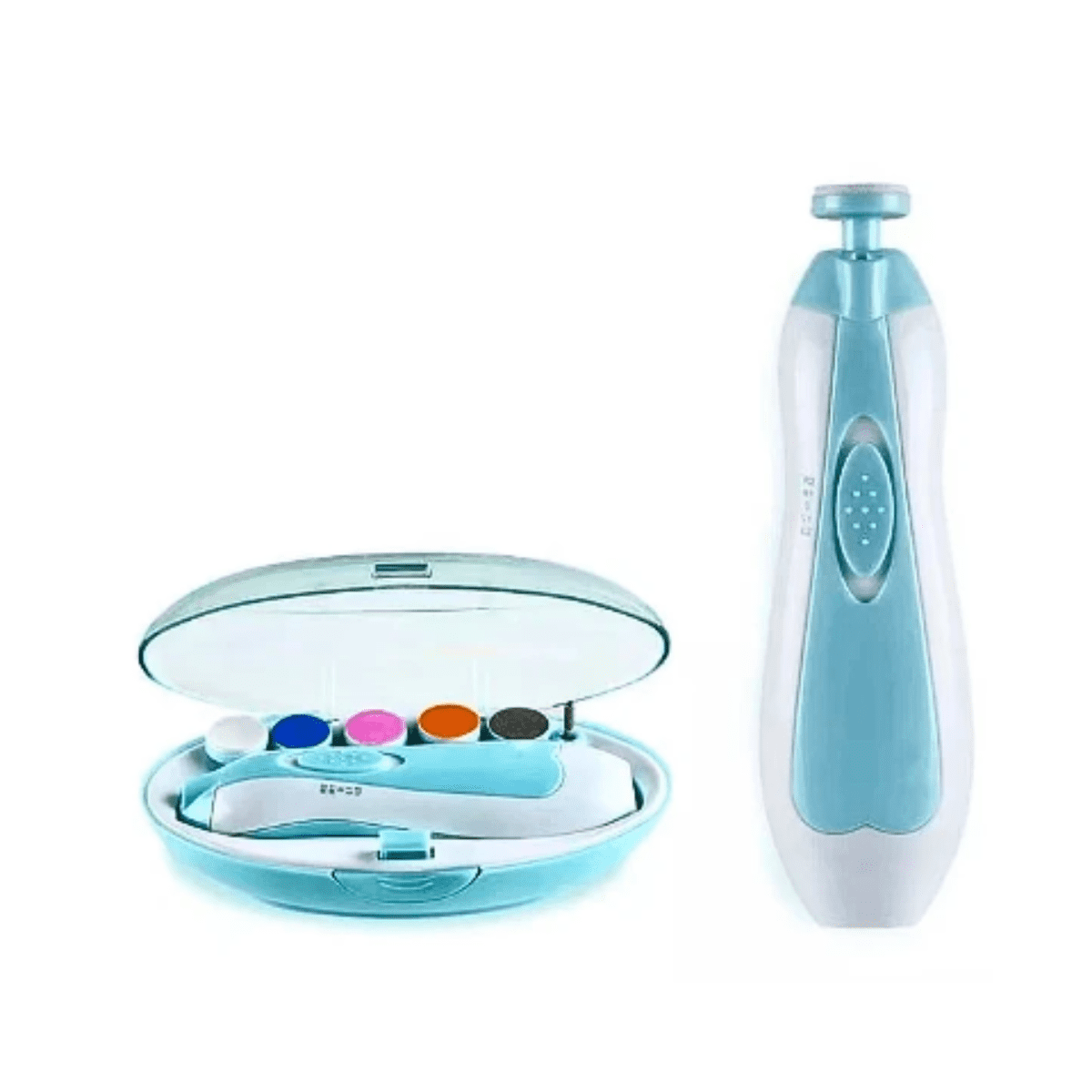 Genérico - Lima Para Uñas Cortador Eléctrico Para Bebes Luz Silencioso