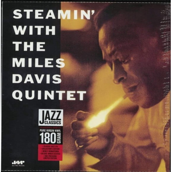 Vinilo de jazz Steamin' de Jazz Wax Records, 180 g