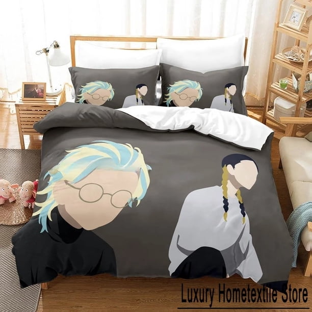 Bed Sheet Sets Tokyo Revengers Bedding Set Bed Set Aldult Kid Bedroom Duvetcover Sets Bed Sheets