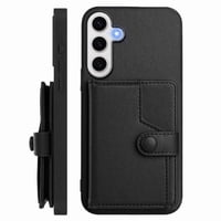 Foxdock Funda Para Samsung Galaxy S24 Fe Con Bloqueo Rfid - Diseño Elegante Con Cierre De Botón