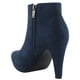 thumbnail image 4 of Botin Chalada Mujer Plataform-2 Azul Marino Casual, 4 of 7