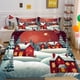 thumbnail image 2 of Christmas Eve Gifts Kids Decor Quilt Duvet Cover Set Home Textiles Kids3-Piece Bedding Set, 2 of 5