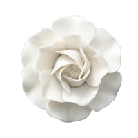 Magideal - Flor De Cerámica 3D De Múltiples Formas, Decoración Colgante, Decoración Artística, Flores De Pared, Decoración De Pared, Decoración Colgante De Pared S Peonía 8Cm