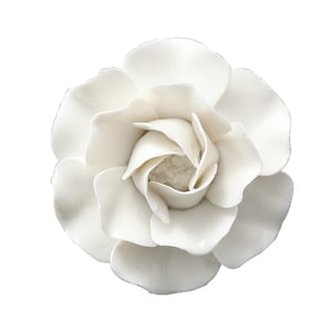 Magideal - Flor De Cerámica 3D De Múltiples Formas, Decoración Colgante, Decoración Artística, Flores De Pared, Decoración De Pared, Decoración Colgante De Pared S Peonía 8Cm
