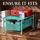 thumbnail image 3 of Organizador de Gabinete Simple Houseware Apilable Turquesa, 3 of 8