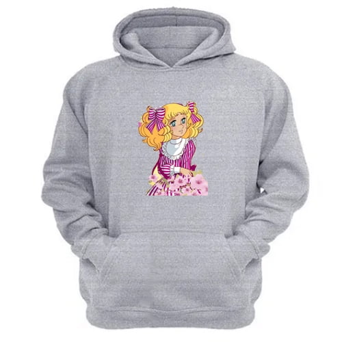 Polerón Canguro Candy Gris Claro Talla S Unisex
