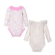 thumbnail image 2 of Bipack Body Recién Nacido Niña Manga Larga Estampado Pajarito y Flores – Surtido, 2 of 3