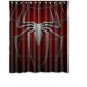 thumbnail image 1 of Cortina de ducha de Spiderman, juego de cortina de baño con ganchos, tamaño 66 x 72 pulgadas, 1 of 3