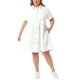 thumbnail image 5 of Agnes Orinda Conjuntos de Halloween Vestido Babydoll de Mezclilla para Mujer de Talla Grande, 5 of 8