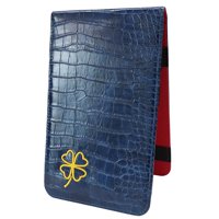 Magideal - Soporte Portátil Para De Puntuación De Golf De Puntuación De Golf Cartera Protector De De Puntuación Cubierta De Libro De , Azul