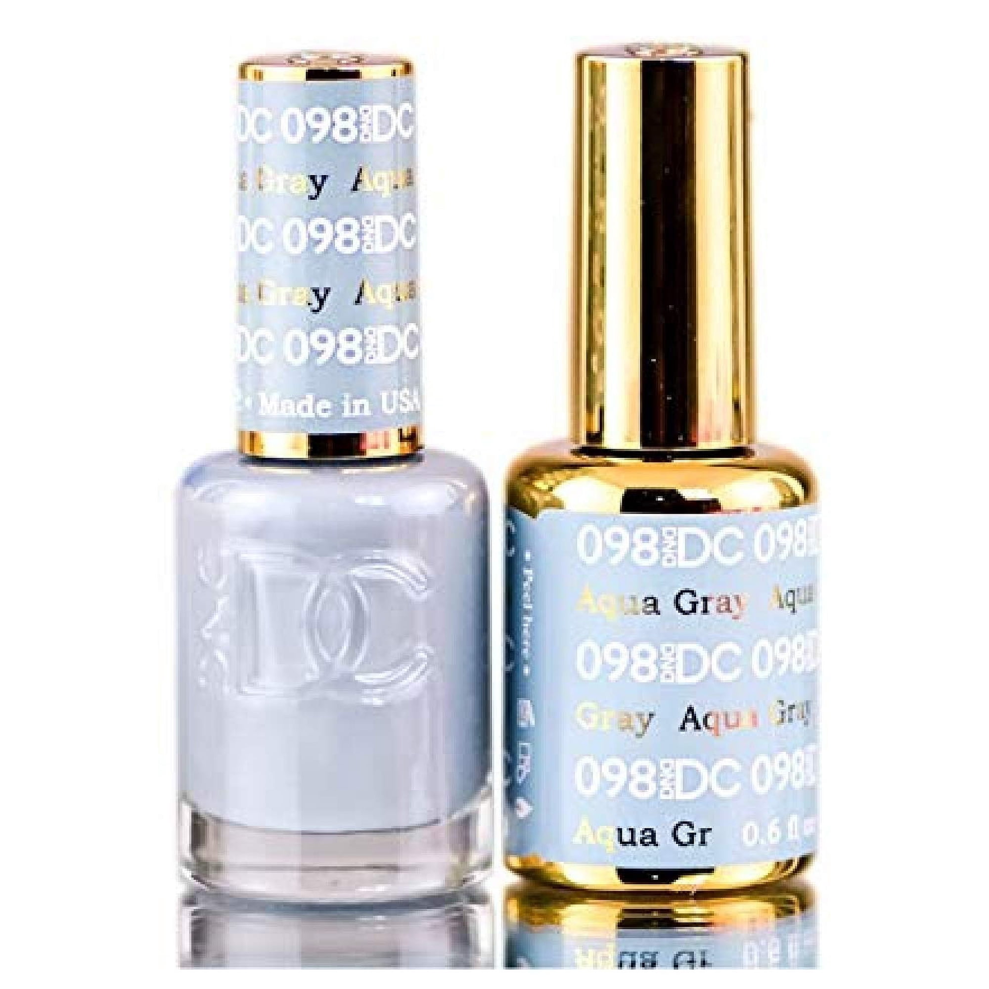 Set De Esmaltes De Uñas Daisy Dnd Dc Blues & Greens Gel De 15 Ml Y Purpurina