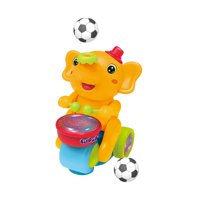 Bothyi - Carro Elefante Músico Juguete Con Música Y Luz Intermitente Para Niños Niñas Niños Amarillo