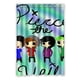 thumbnail image 1 of Cortina de ducha Pierce the Veil, juego de cortinas de baño con ganchos, tamaño 48 x 72 pulgadas, 1 of 3