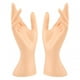 thumbnail image 3 of 2 uds maniquí femenino mano joyería soporte de exhibición anillos soporte exhibición mano modelo decoración para guante brazalete encimera accesorios Beige, 3 of 5