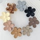 thumbnail image 4 of 8pcs/set Matte Solid Color Flower Shape Hair Claw Clip Plastic Shark Claw Clips For Thick Thin Hair Hair Clips For Women, 4 of 4