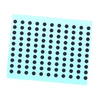 Bothyi - Almohadillas De Botón Conductoras Cinta Conductora De Repuesto Para Reparación De Teclado Gamepad 4 Mm 110 Piezas