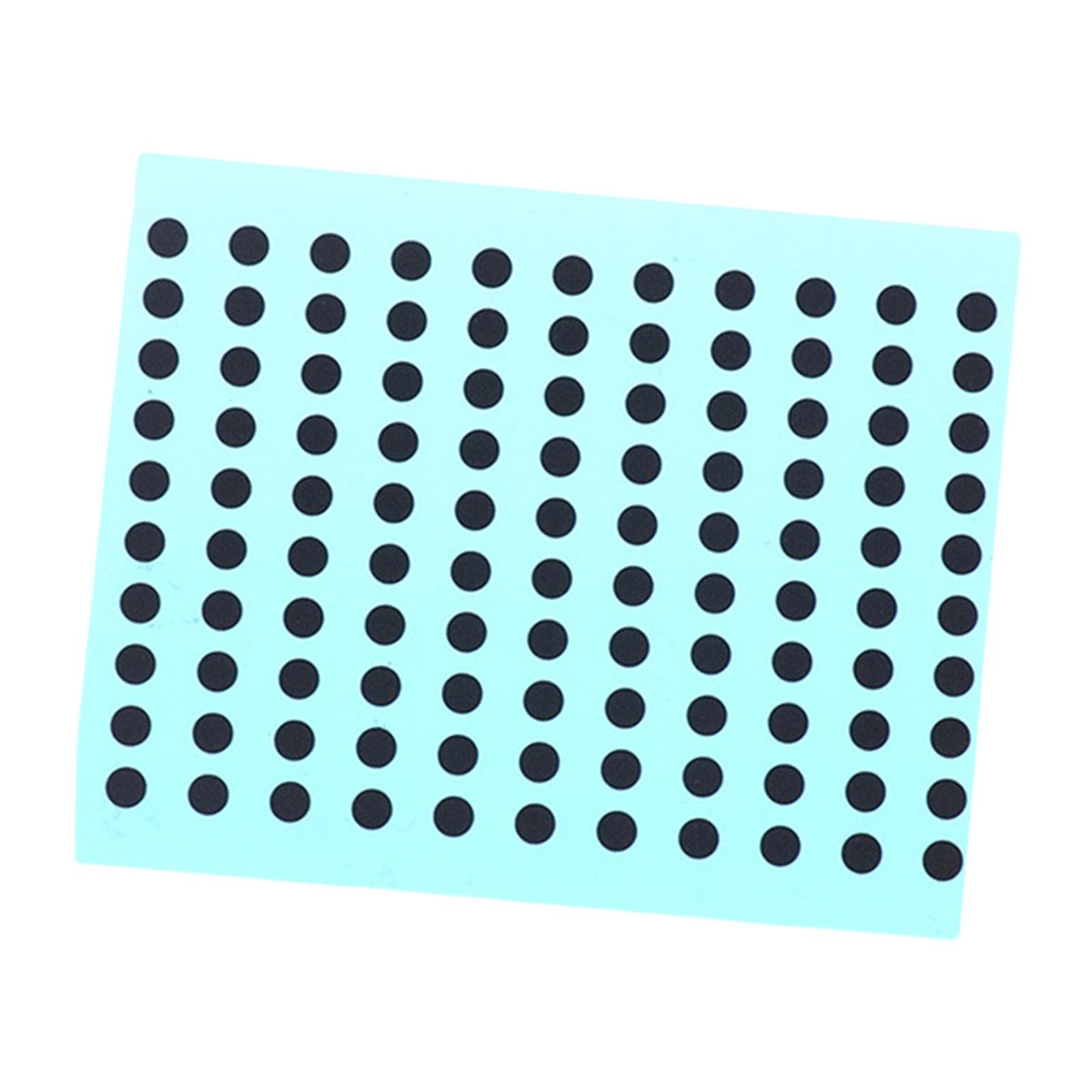 Bothyi - Almohadillas De Botón Conductoras Cinta Conductora De Repuesto Para Reparación De Teclado Gamepad 4 Mm 110 Piezas